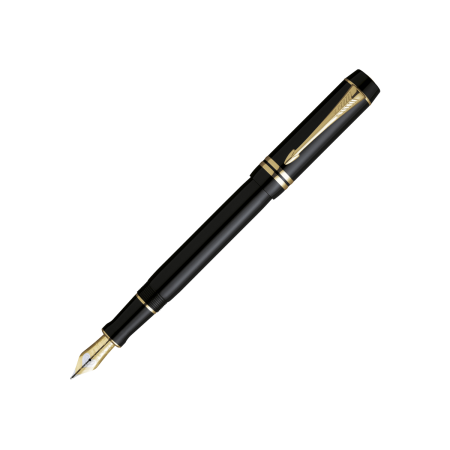 Stylo-plume Duofold Noir Centenial Noir GT - Plume M Stylo-plume Duofold Noir Centenial Noir GT - Plume M