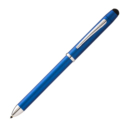 Stylo Multifonctions Tech 3+ Métallique Bleu