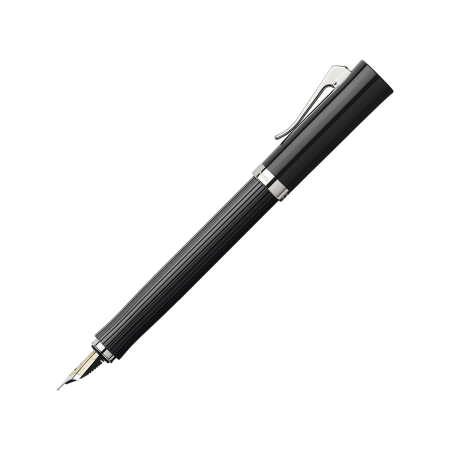 Stylo-plume Intuition cannelé noir