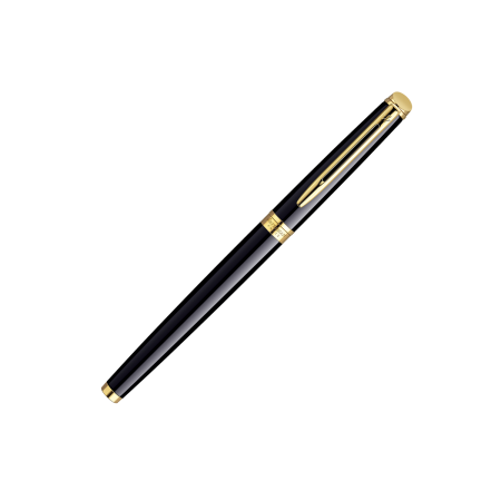 Stylo-plume Hémisphère Laque Noire CT - Plume F