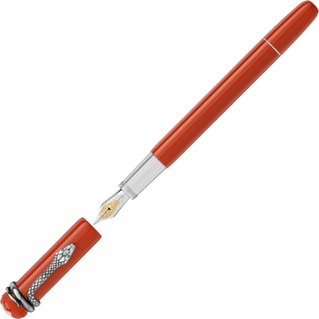 Stylo plume Montblanc Heritage Collection Rouge et Noir Special Edition Corail